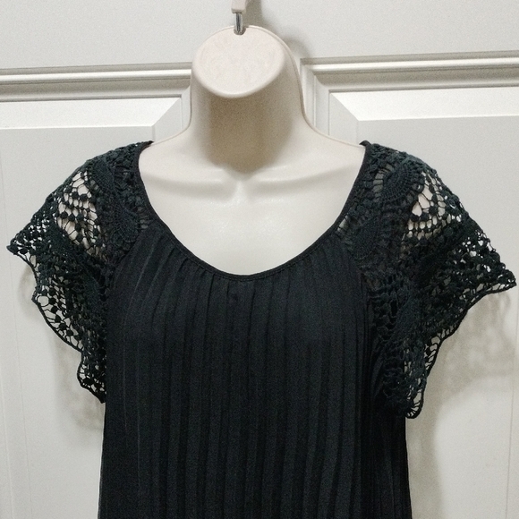 Rabbit Rabbit Rabbit Elegant Black Mini Dress - Picture 3 of 6